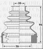 BORG & BECK BCB6237 Bellow, driveshaft
